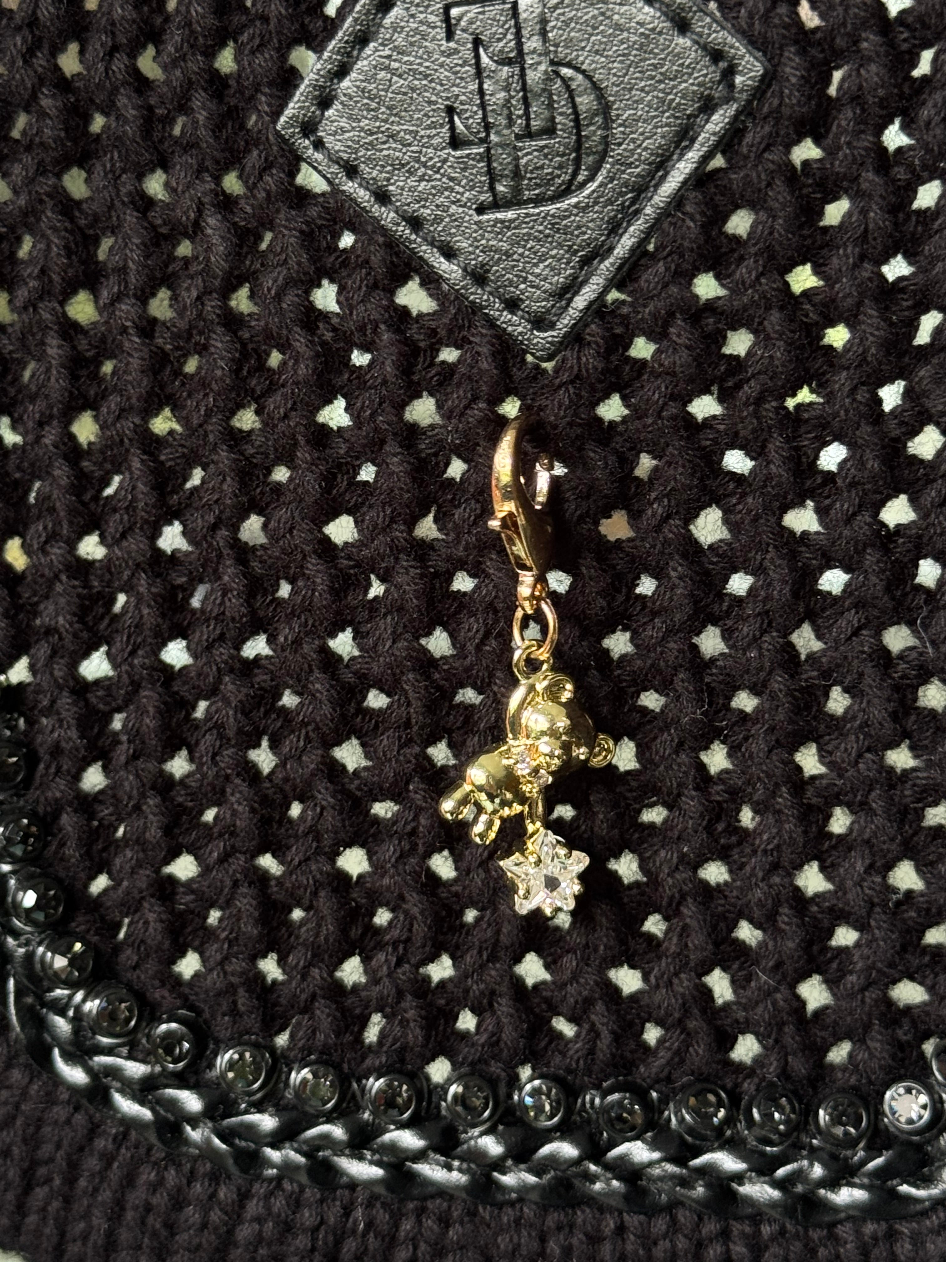 Lucky Charm Teddy+Star personalisierbar