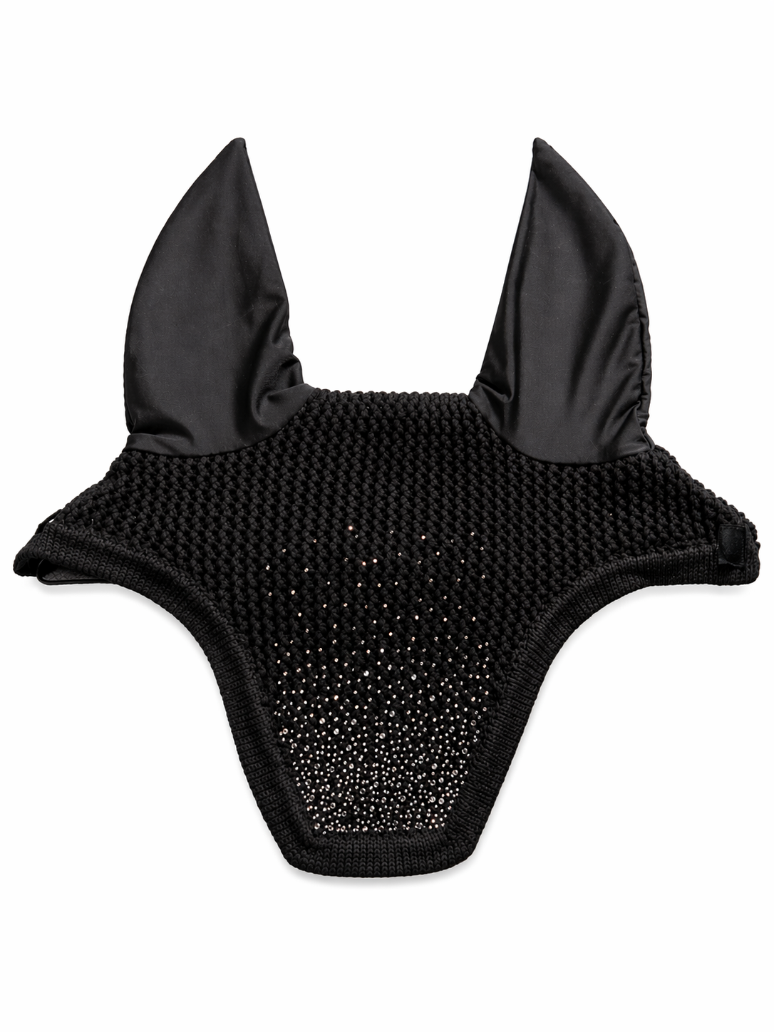 ED-Silver Sparkle Fliegenmütze schwarz