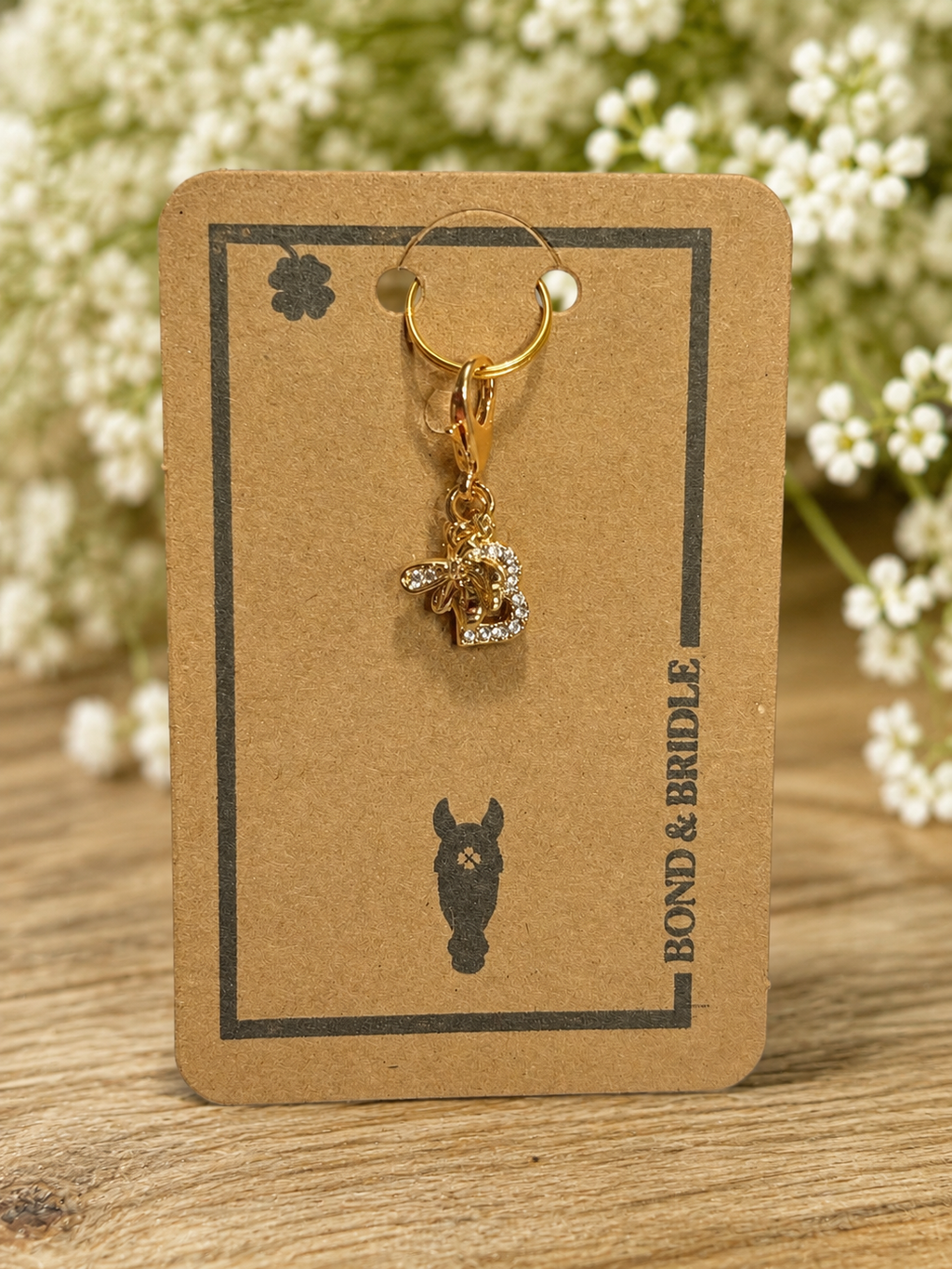 Lucky Charm Biene personalisierbar