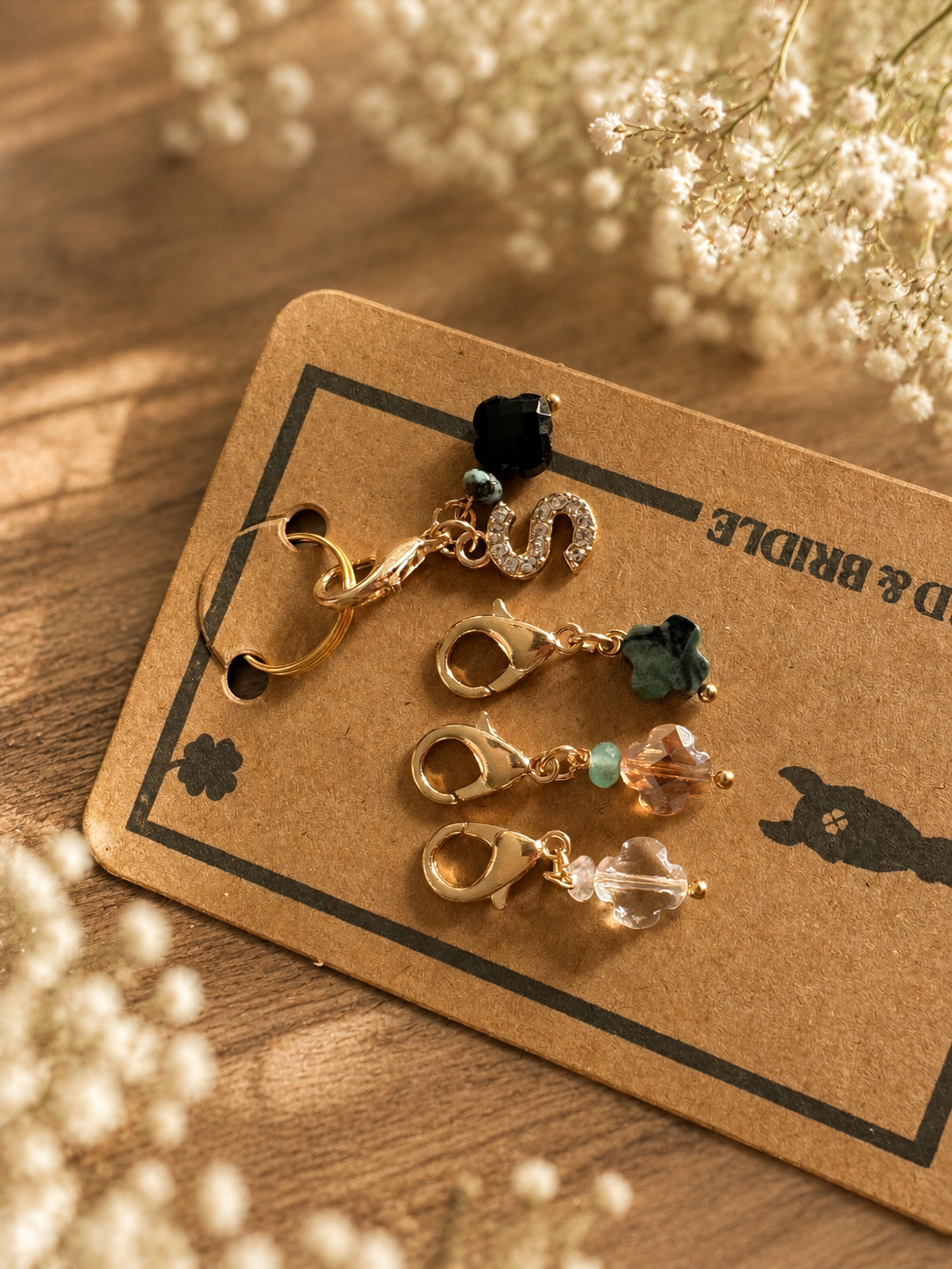 Lucky Charm Kleeblatt personalisiert