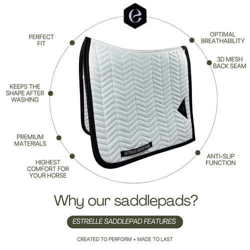 ED-Black Diamond Mesh Schabracke Jumping