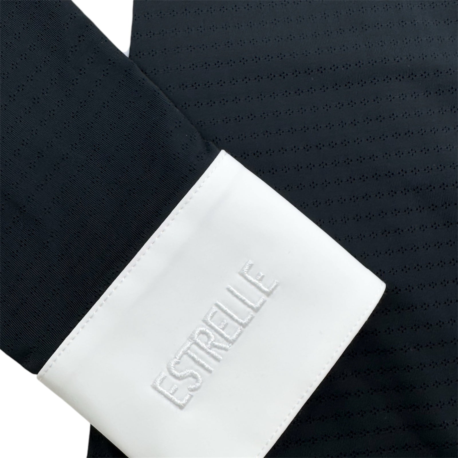 ED-Crystal Chain Turniershirt Long dark navy