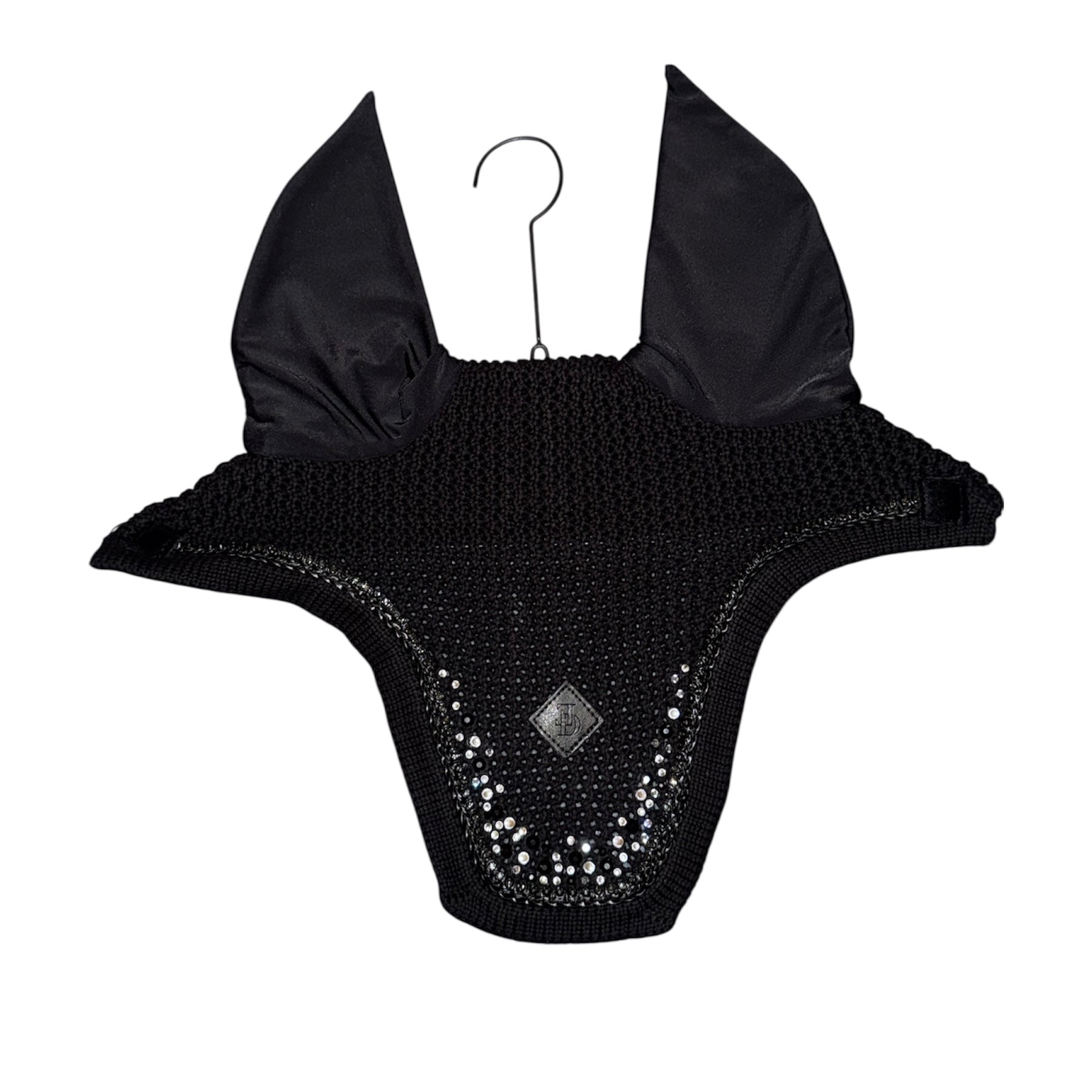 ED-Crystal Rain Fliegenmütze schwarz silber