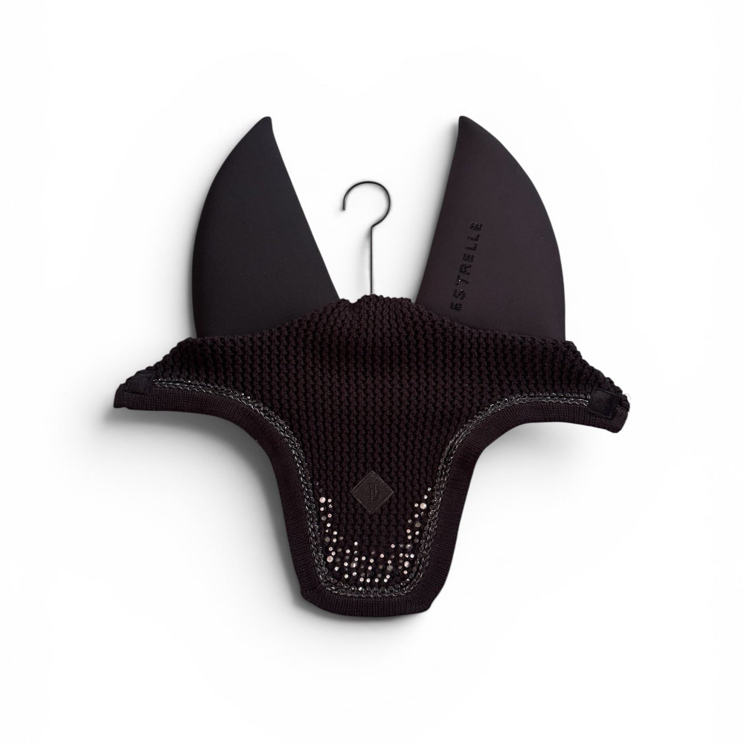 ED-Crystal Rain Fliegenmütze schwarz silber