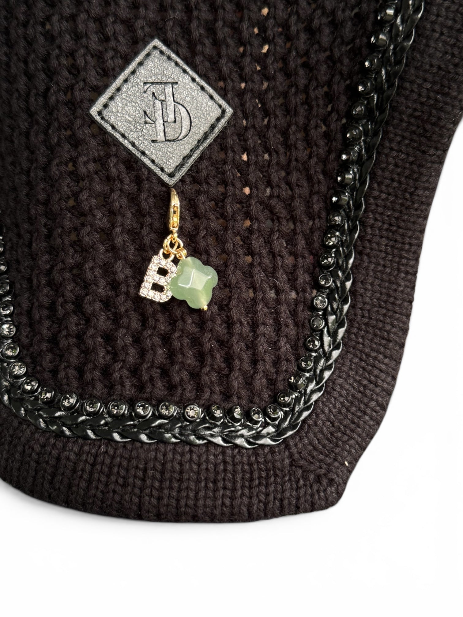 Lucky Charm Clover Aventurin personalisierbar