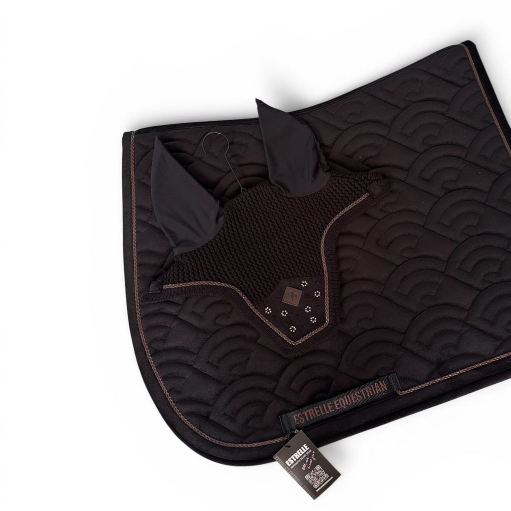 ED-Ocala Velvet Flower Fliegenmütze schwarz