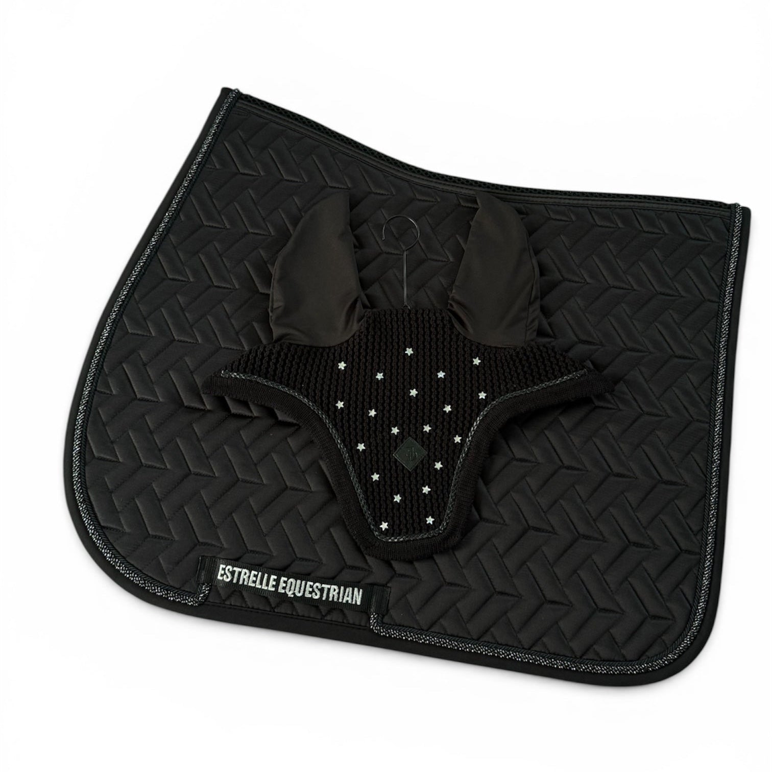 ED-Crystal Star Set black/ silver