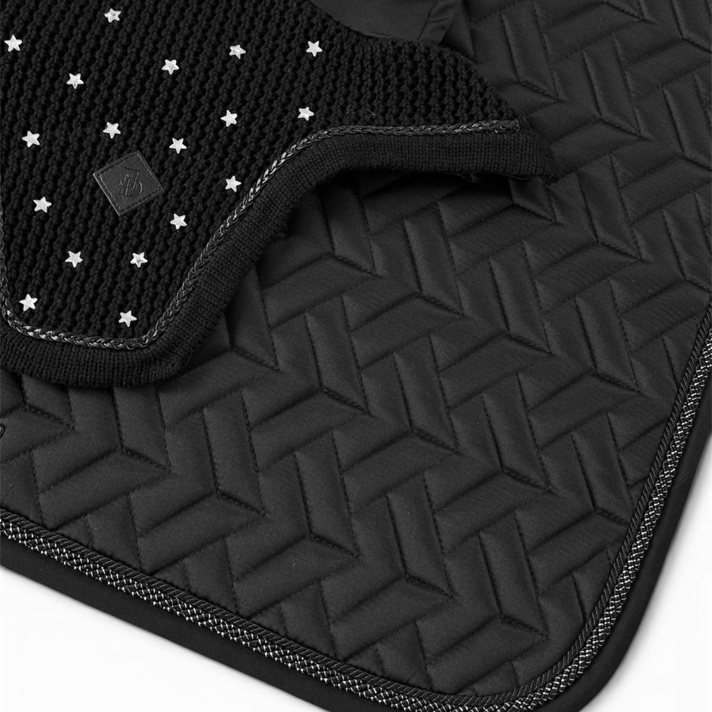 ED-Crystal Star Set black/ silver