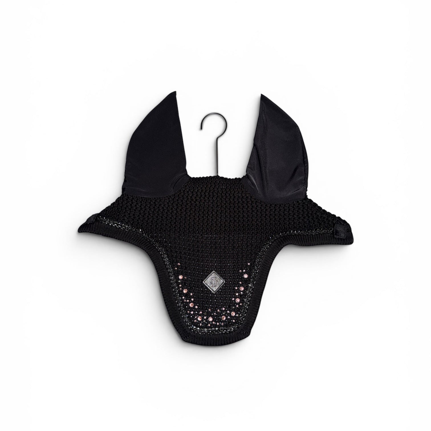 ED-Crystal Rain Fliegenmütze schwarz rose