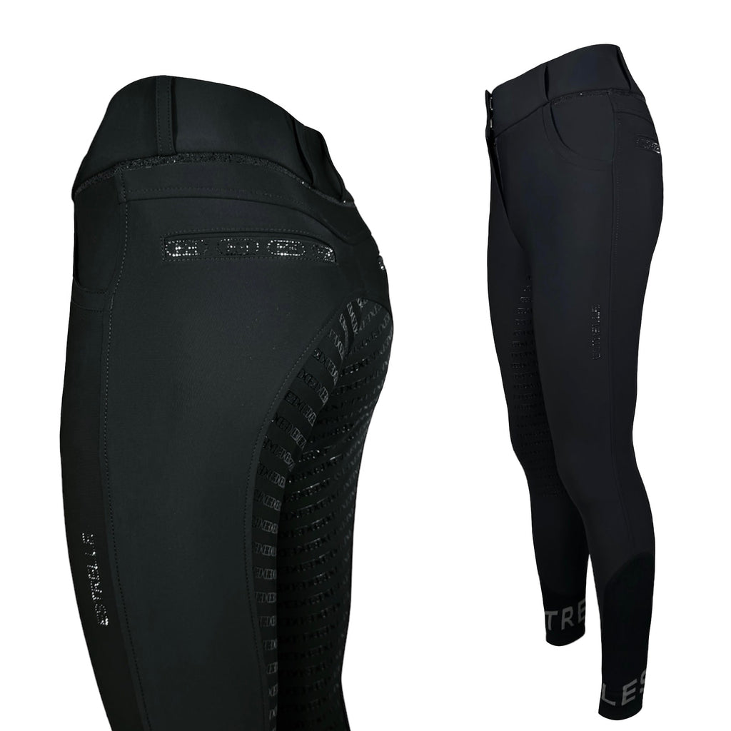 ED-Crystal Chain Reithose schwarz
