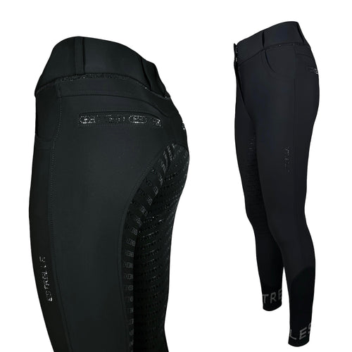 ED-Crystal Chain Reithose schwarz